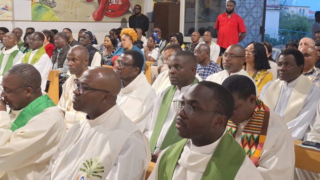 Priests of the Diocese of Nsukka at Mass
